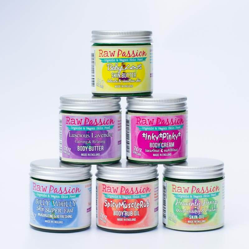 Winner small image - RAW PASSION 100% Organic Vegan Ethical Skin Food